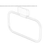 Metal towel ring Poeytyae