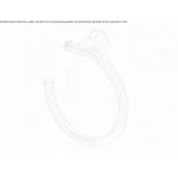 Brass towel ring Melres