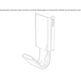 Metal towel rack Lammi