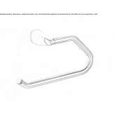 Towel ring in chrome-plated brass Meresti