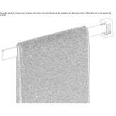 Metal towel rack Alaro