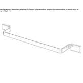 Metal towel rack Lammi