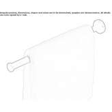 Metal towel rack Fritzens