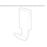 Metal towel rack Wolnzach
