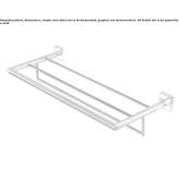 Metal towel rack Stilwell
