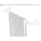 Metal towel rack Fritzens