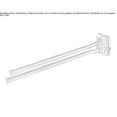 Swivel metal towel rack Burujon