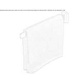 Metal towel rack Poeytyae