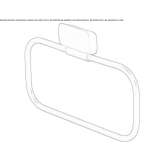 Metal towel ring Poeytyae