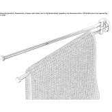 Swivel metal towel rack Fritzens