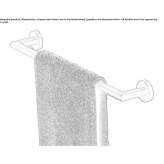 Metal towel rack Fritzens