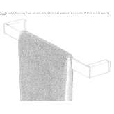 Metal towel rack Alaro