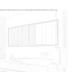 Stainless steel towel rack, mounted to the ceiling Solanea