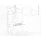 Standing wooden towel rack Adria