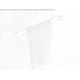 Aluminum towel rack Alista