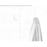 Aluminum towel rack Alista