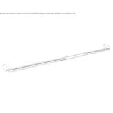 Stainless steel towel rack Elshout