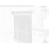 Swivel metal towel rack Etten