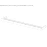 Towel rack in chrome-plated brass Xometla
