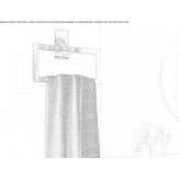 Metal towel ring Etten