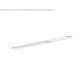 Stainless steel towel rack Elshout