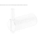 Stainless steel towel hook Glubokiy