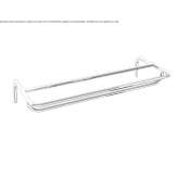 Stainless steel towel rack Elshout