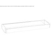 Towel rack in chrome-plated brass Kanadey