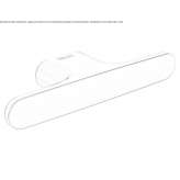 Towel rack in chrome-plated brass Hyzne