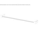 Towel rack in chrome-plated brass Moulins
