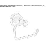 Brass towel rack Corbins