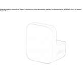 Aluminum towel rack Meggen
