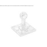 Bronze towel hook Anthiro