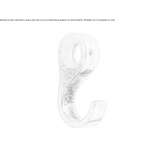 Bronze towel hook Gilman