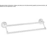Brass towel rack Ingria