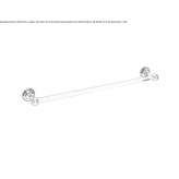 Glass towel rack Dignac