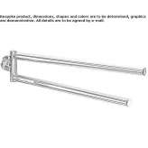 Swivel towel rack Maylands