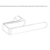 Metal towel rack Vize