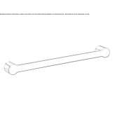 Metal towel rack Vize