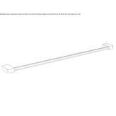 Metal towel rack Polaca