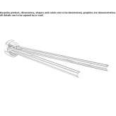 Swivel metal towel rack Woudhuis