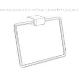 Metal towel ring Polaca