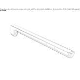 Metal towel rack Polaca