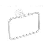 Metal towel ring Beuern