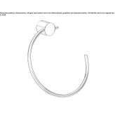 Towel ring Rohr