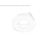 Aluminum lamp holder Venaus