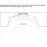 Built-in Spotlight ceiling fixture Cacu