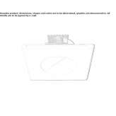 Built-in Spotlight ceiling fixture Pausa