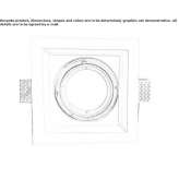 Ceiling Built-in plaster Spotlight Guilers