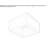 Reflector housing made of plasterboard Vargon